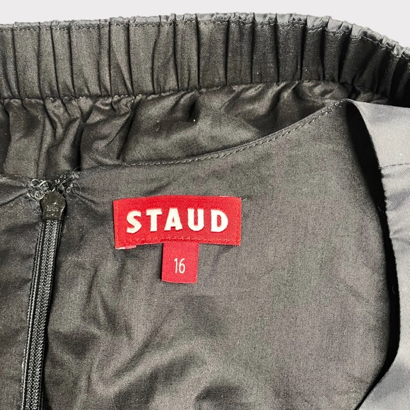 STAUD - Calypso Cutout Maxi Dress - Black - Size 16 - Picture 9 of 10